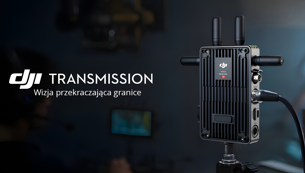 Bezprzewodowy system transmisji video DJI Transmission (Standard Combo)